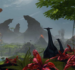 Picture of Calypso - the first planet inside Entropia Universe